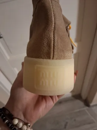 Scarpe Miu Miu Beige/Giallo