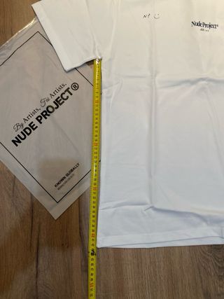 Camiseta Nude Project Blanca Talla S