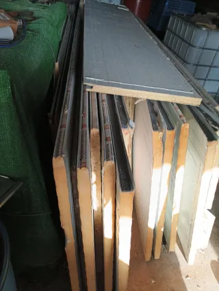 Chapas Sandwich Panel. 10 el metro