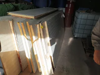 Chapas Sandwich Panel. 10 el metro