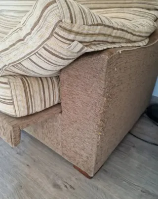 Sofá de 2 plazas beige