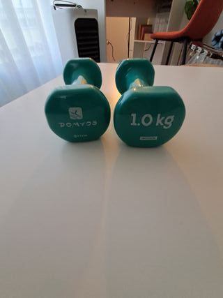 Par de halteres fitness 1 kg