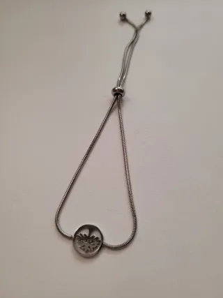 Pulsera árbol de la vida, acero inoxidab