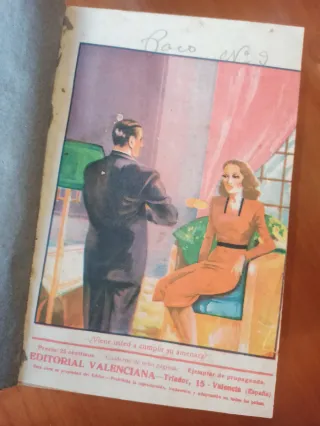 2 Libros Antiguos: Dos Mujeres y un amor