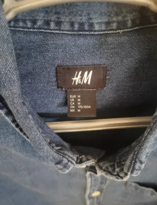 Camisa vaquera H&M hombre