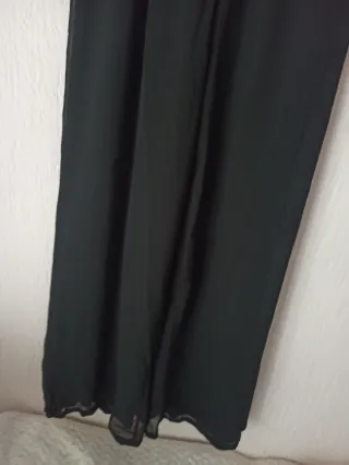 Pantalón negro fluido