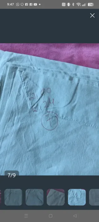 Sábanas de algodón blancas