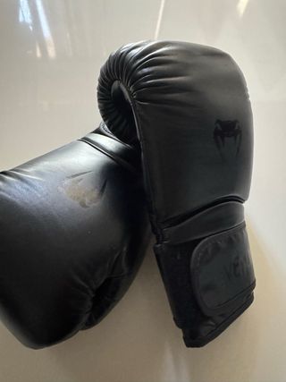 Guantes Boxeo Venum Negros 14 oz