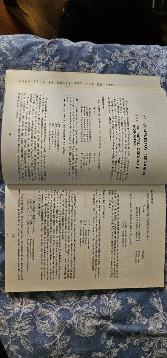 Nomenclatura y formulación químicas. 1978