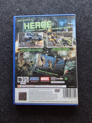El Increíble Hulk PS2 (Sega)