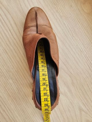 Zuecos Farrutx Piel Marrón Talla 37