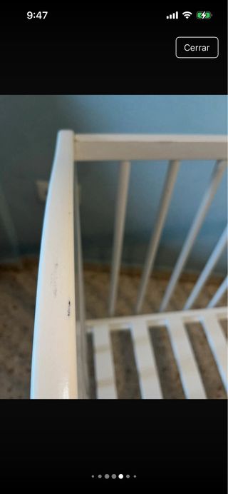 Minicuna colecho blanca