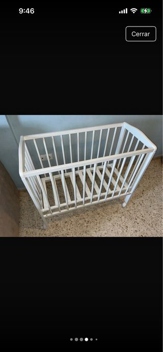 Minicuna colecho blanca