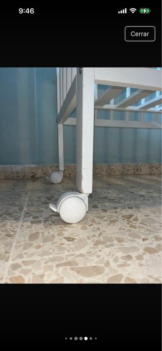 Minicuna colecho blanca