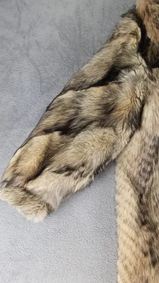 Abrigo Piel Natural Mujer - Talla 42