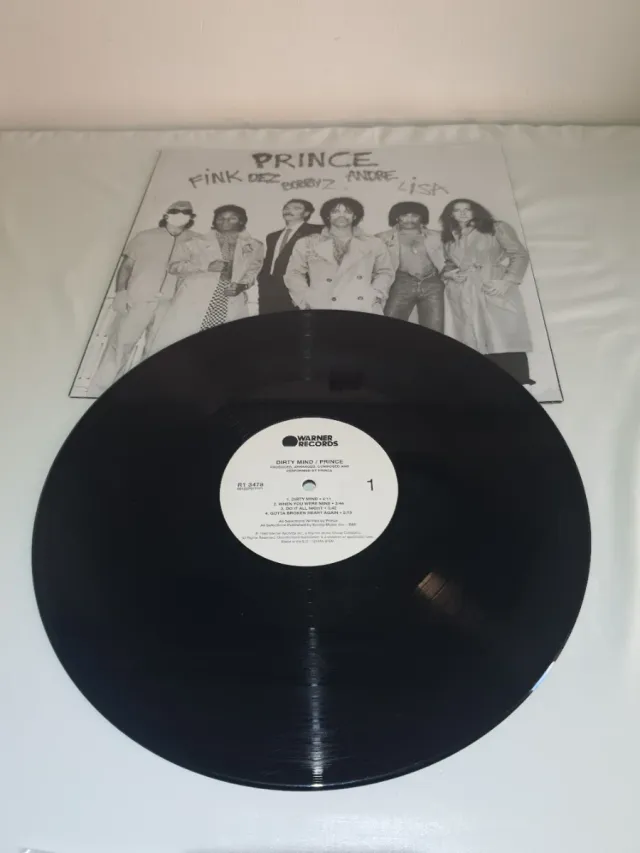 Vinilo LP Prince Dirty Mind 1980 EU