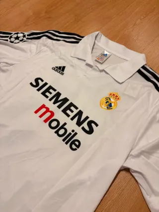 S M L Xl Camiseta Real Madrid 2001-02 Zidane