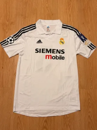 S M L Xl Camiseta Real Madrid 2001-02 Zidane