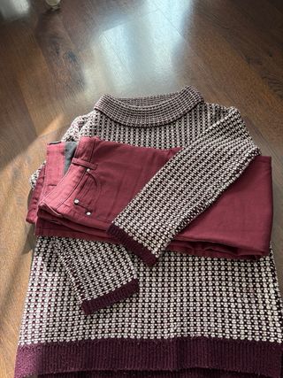Conjunto pantalón y jersey talla 38