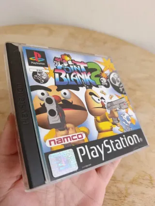 Point Blank 2 Namco ps1 play station Sony