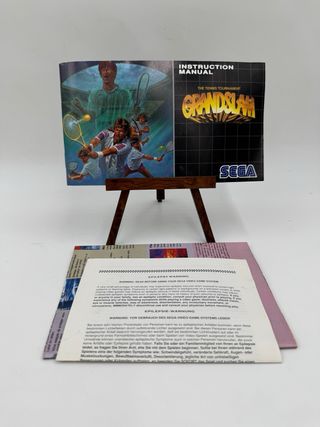 Grand Slam Tennis Sega Mega Drive PAL EU- completo