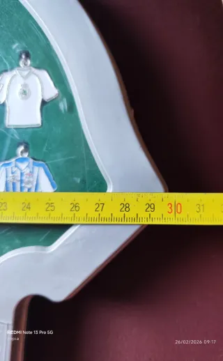 Collezione portachiavi calcio incorniciata