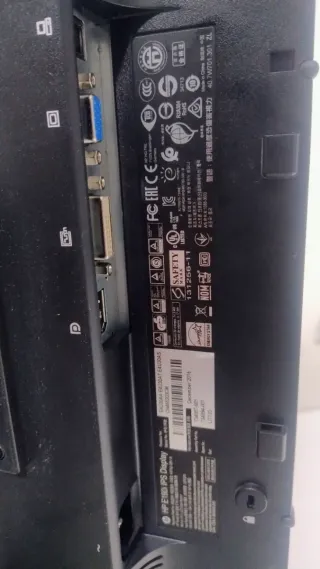 Monitor HP 19 TFT Argento