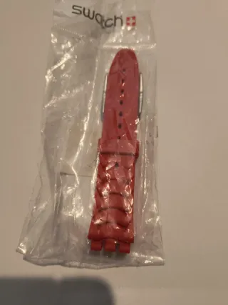 Correa Swatch 17mm Roja