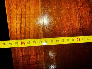 Mesa roble extensible para restaurar