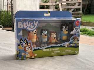 Figuras Bluey Pack Familia Heeler