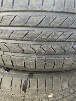 Gomas usadas en circuito hankook