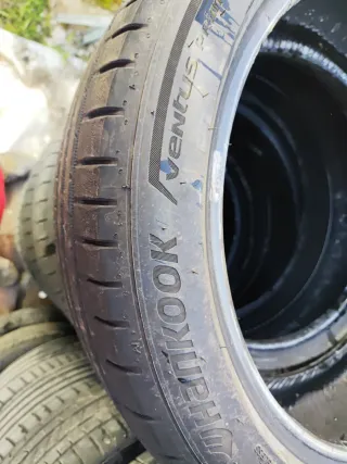 Gomas usadas en circuito hankook