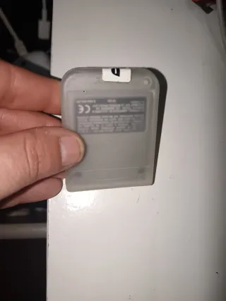 Tarjeta Memoria PS1 Sony