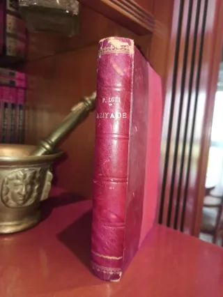 Libro antiguo Aziyadé ( Teniente Marina Inglesa)