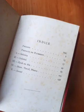 Libro antiguo Aziyadé ( Teniente Marina Inglesa)