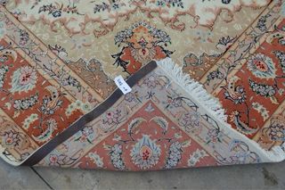 Alfombra Persa Tabriz Seda y Lana