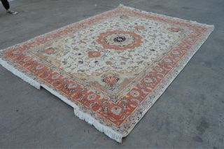 Alfombra Persa Tabriz Seda y Lana