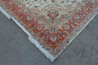 Alfombra Persa Tabriz Seda y Lana