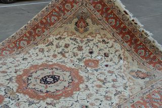 Alfombra Persa Tabriz Seda y Lana