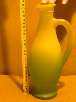 Ánfora de cristal degradado