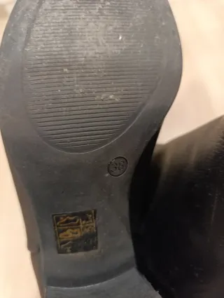 Botines Fosco Talla 38 Negros