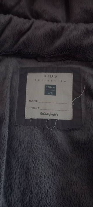 Parka niña T. 7-8 años