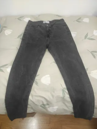 Pantalón vaquero chico Springfield negro lavado