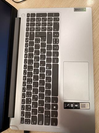 Portátil Lenovo Negro/Plateado