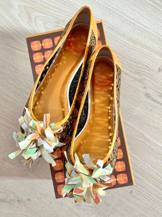 Bailarinas verano pompón