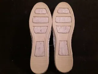 Alpargatas blancas talla 36