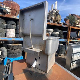 Lavamanos industrial ROSER acero inoxidable