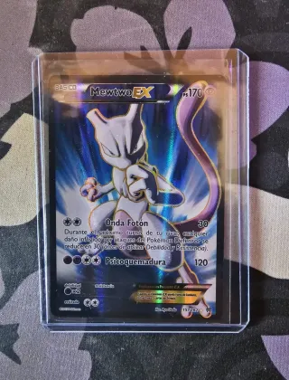 Carta Pokémon Mewtwo EX BKT 157