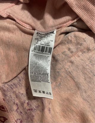 Camiseta manga larga estampada