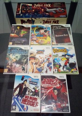 1er Lote de 8 juegazos de Wii